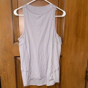 Lululemon Women's Sleeveless Tank Light Gray sz 10